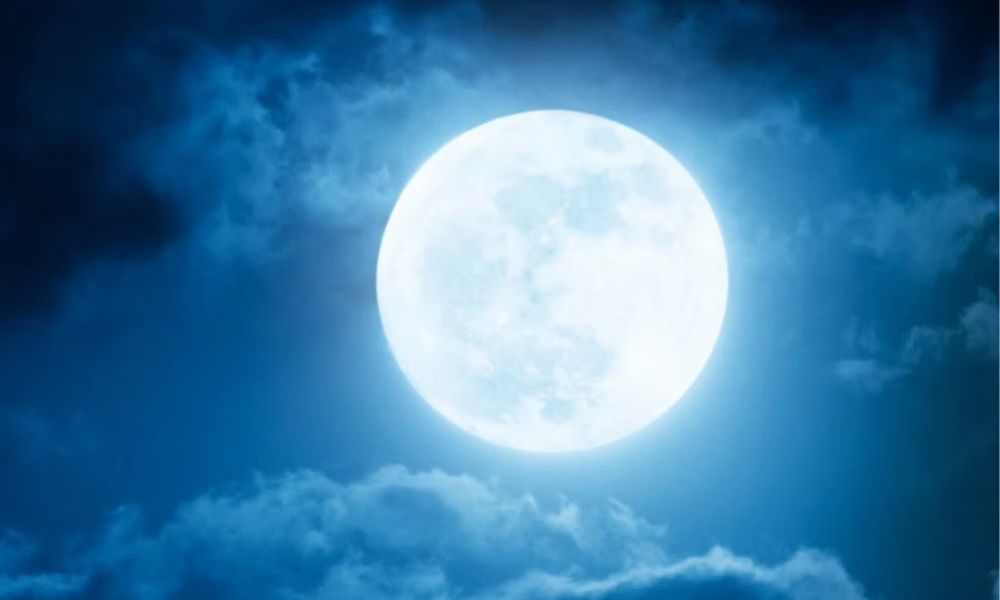 The Rare Super Blue Moon Lighting Up the Sky On August 30