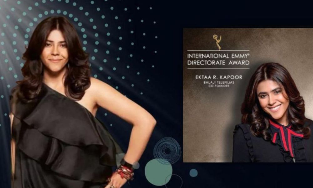 Ekta Kapoor gets honoured with International Emmy Directorate Award