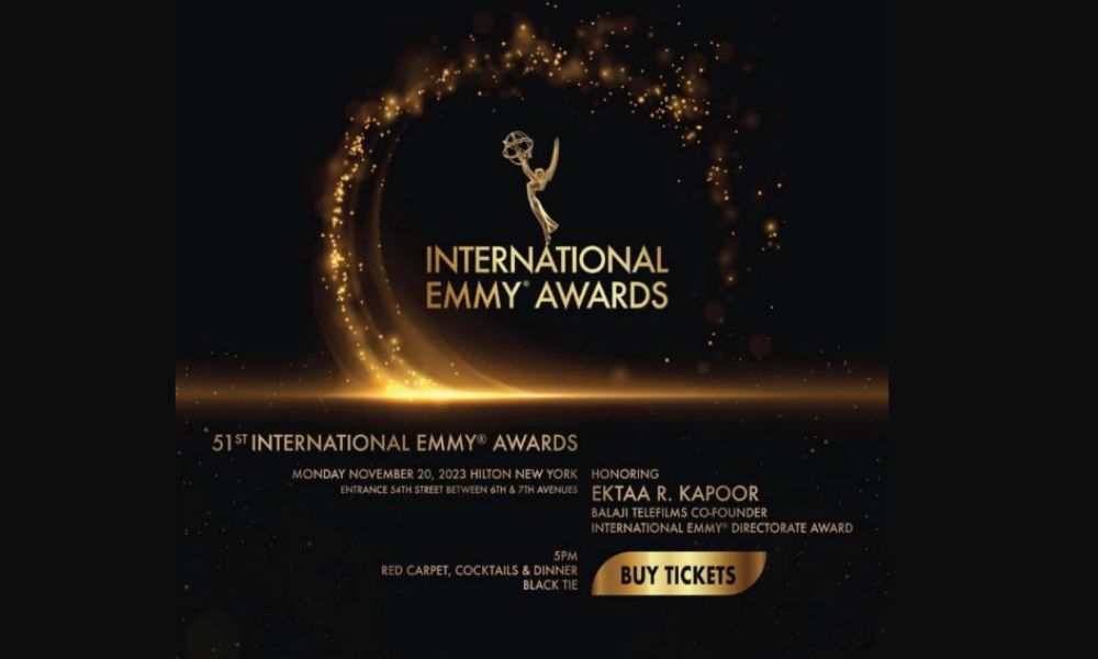 Ekta Kapoor gets honoured with International Emmy Directorate Award